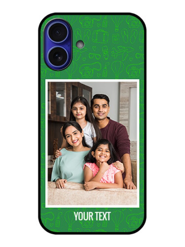 Custom iPhone 16 Plus Custom Metal Phone Case - Picture Upload Design