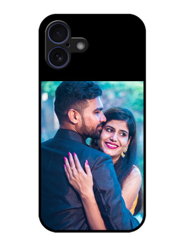 Custom iPhone 16 Plus Custom Metal Phone Case - Upload Full Picture With Custom Color Design