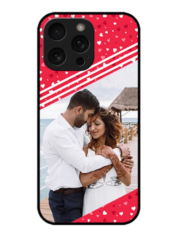 Custom iPhone 16 Pro Custom Metal Phone Case - Valentines Gift Design
