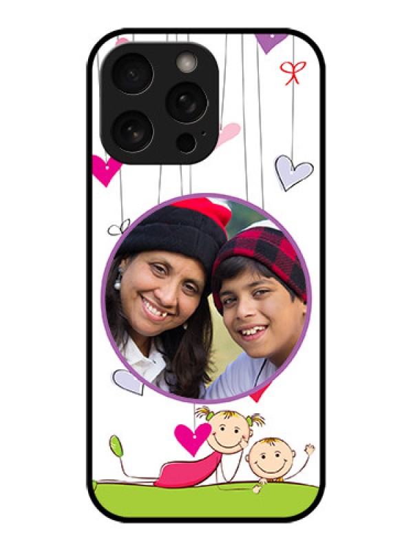 Custom iPhone 16 Pro Custom Metal Phone Case - Cute Kids Phone Case Design