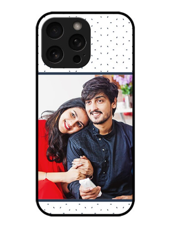 Custom iPhone 16 Pro Custom Metal Phone Case - Premium Dot Design