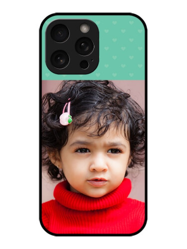 Custom iPhone 16 Pro Custom Metal Phone Case - Lovers Picture Design