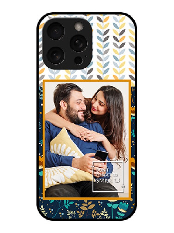 Custom iPhone 16 Pro Custom Metal Phone Case - Pattern Design