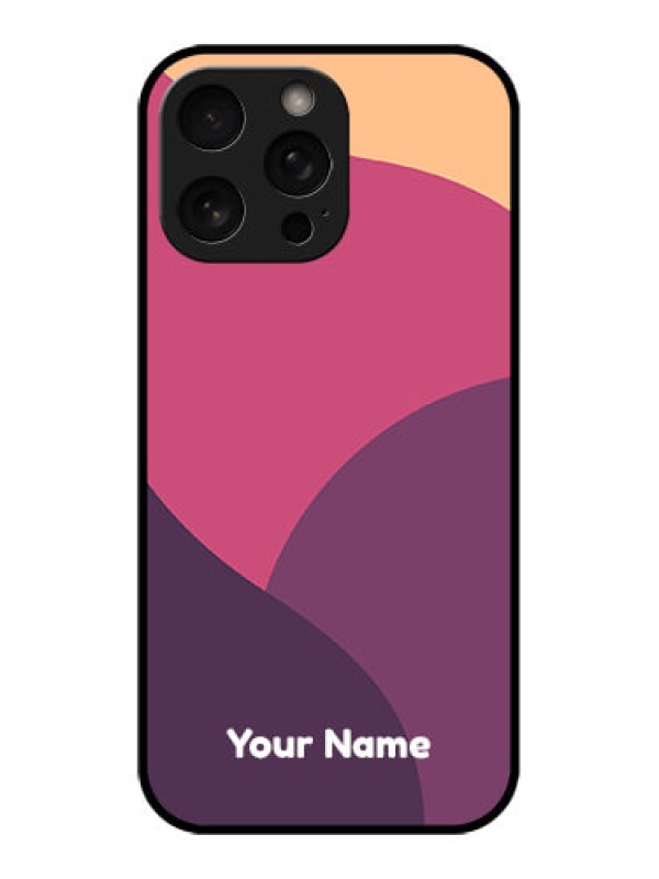 Custom iPhone 16 Pro Custom Metal Phone Case - Mixed Multi - Colour Abstract Art Design