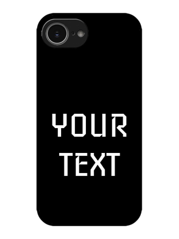 Custom Apple iPhone 16e Custom Metal Phone Case - Your Name Design