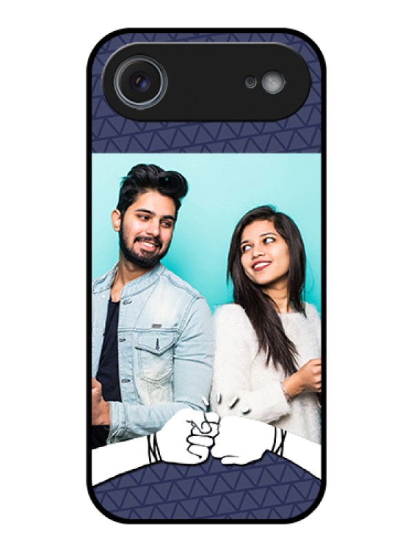Custom Apple iPhone 17 Air Custom Metal Phone Case - With Best Friends Design