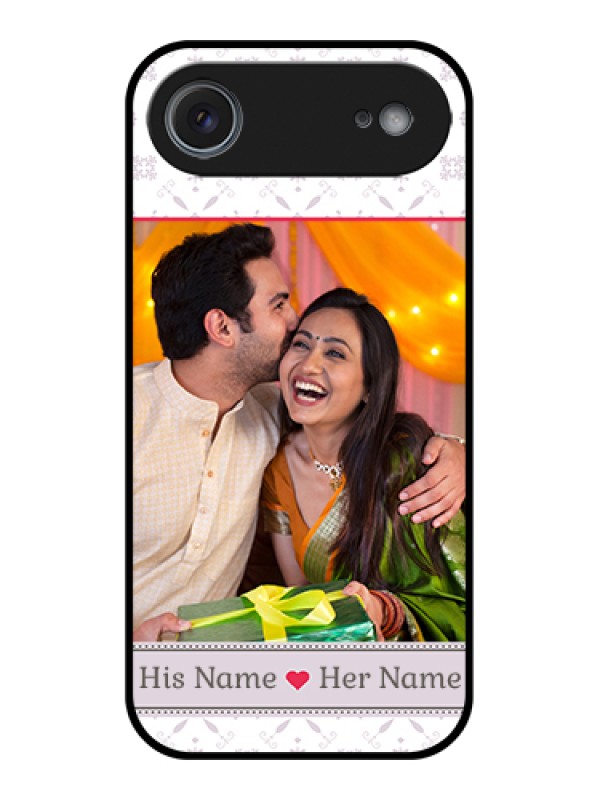Custom Apple iPhone 17 Air Custom Metal Phone Case - With Photo And Ethnic Design