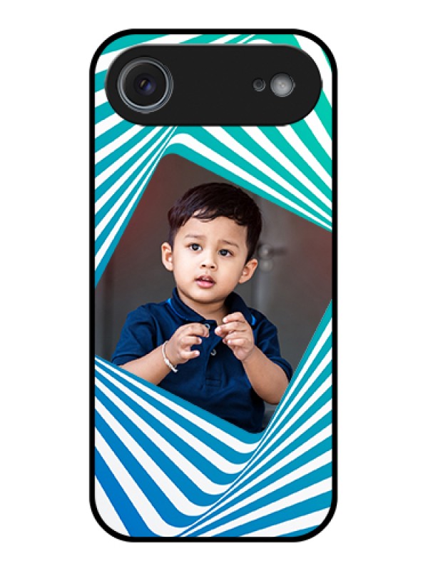 Custom Apple iPhone 17 Air Custom Metal Phone Case - Abstract Spiral Design