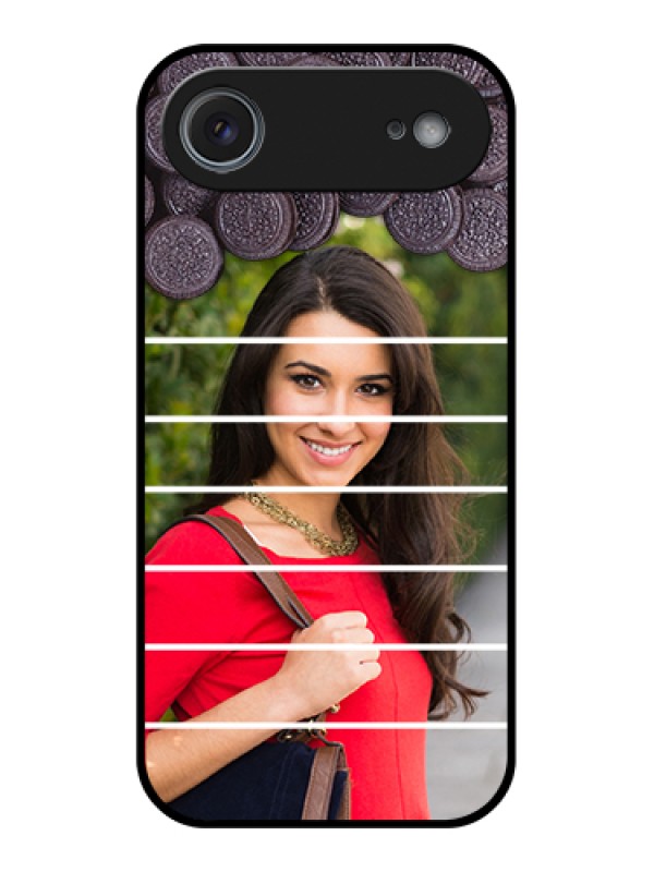 Custom Apple iPhone 17 Air Custom Metal Phone Case - With Oreo Biscuit Design