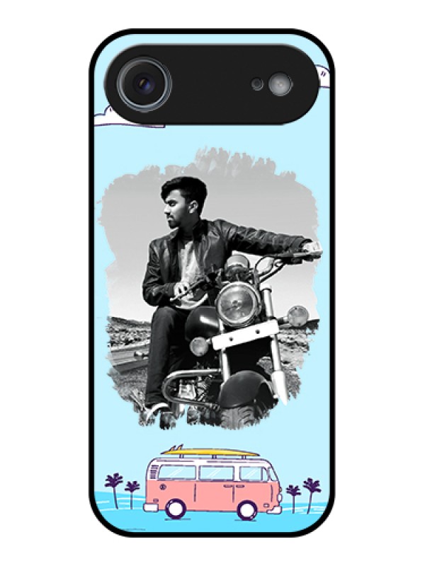 Custom Apple iPhone 17 Air Custom Metal Phone Case - Travel & Adventure Design
