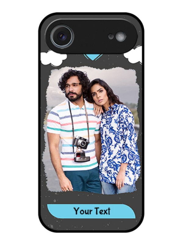 Custom Apple iPhone 17 Air Custom Metal Phone Case - Splashes With Love Doodles Design