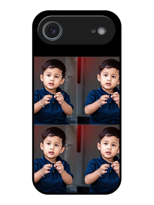 Custom Apple iPhone 17 Air Custom Metal Phone Case - 4 Image Holder Design
