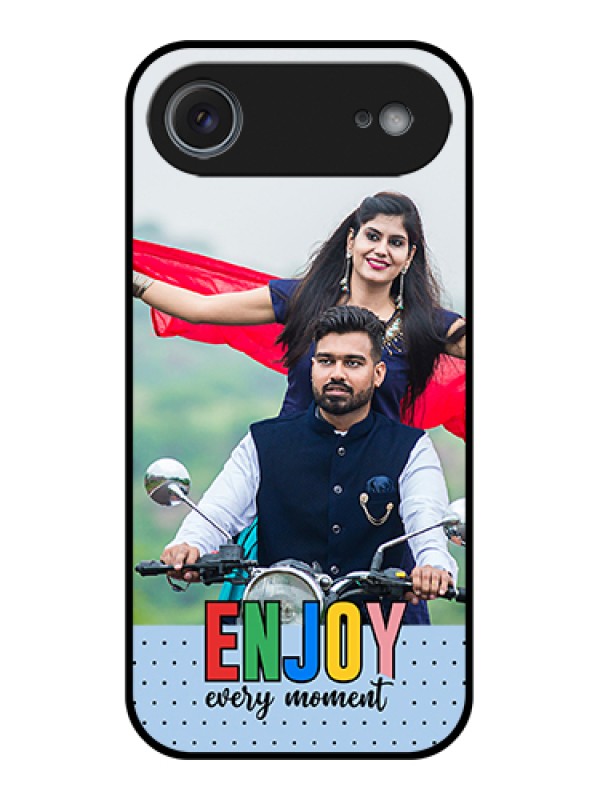 Custom Apple iPhone 17 Air Custom Metal Phone Case - Enjoy Every Moment Design