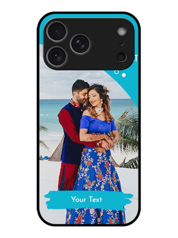 Custom Apple iPhone 17 Pro Max Custom Metal Phone Case - Happy Moment Design