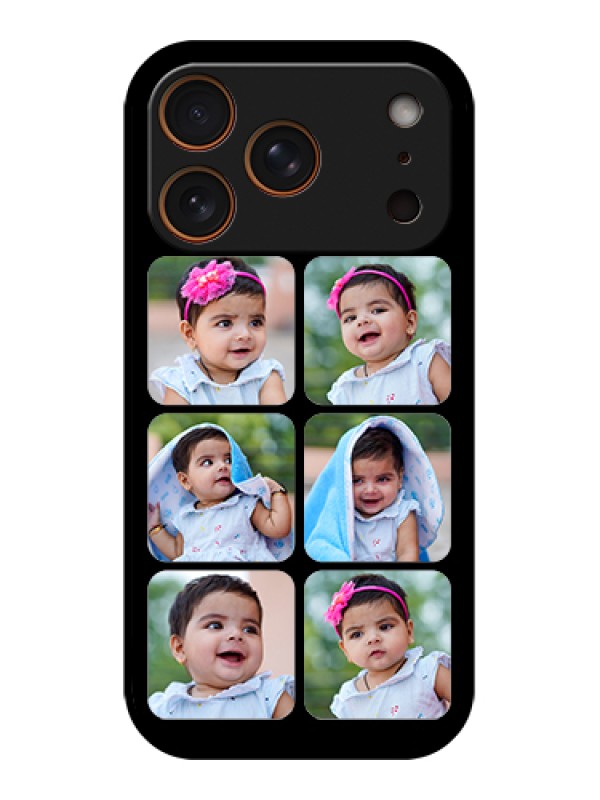 Custom Apple iPhone 17 Pro Custom Metal Phone Case - Multiple Pictures Design