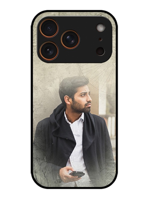 Custom Apple iPhone 17 Pro Custom Metal Phone Case - With Vintage Design