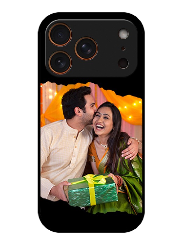 Custom Apple iPhone 17 Pro Custom Metal Phone Case - Tear - Off Design