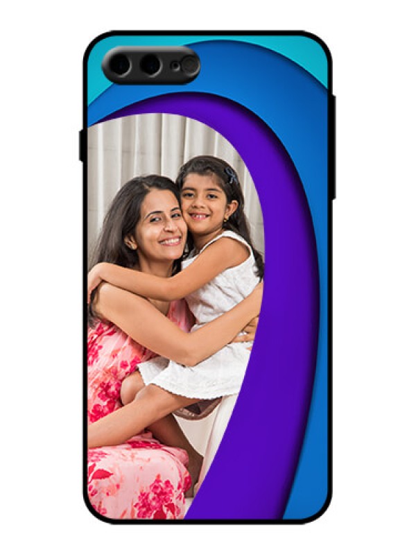 Custom iPhone 7 Plus Custom Metal Phone Case - Simple Pattern Design