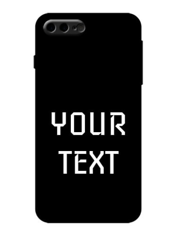 Custom iPhone 7 Plus Custom Metal Phone Case - Your Name Design