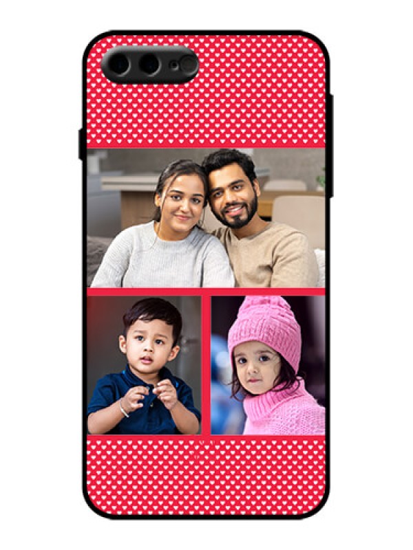 Custom iPhone 8 Plus Custom Metal Phone Case - Bulk Photo Upload Design