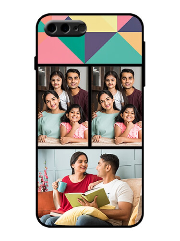 Custom iPhone 8 Plus Custom Metal Phone Case - Bulk Pic Upload Design
