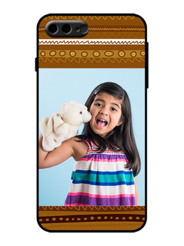 Custom iPhone 8 Plus Custom Metal Phone Case - Friends Picture Upload Design