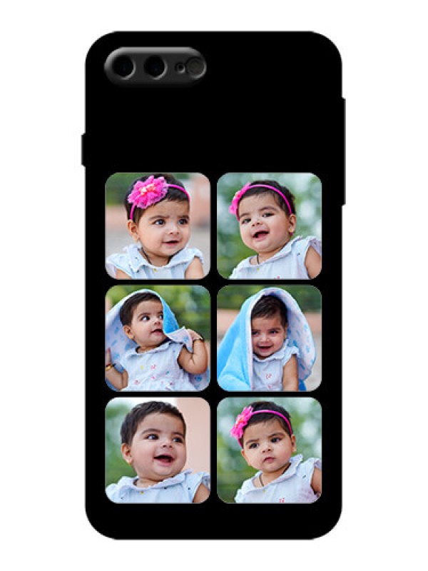 Custom iPhone 8 Plus Custom Metal Phone Case - Multiple Pictures Design