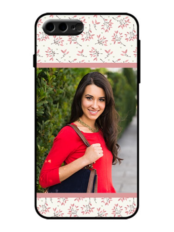 Custom iPhone 8 Plus Custom Metal Phone Case - Stunning Floral Design