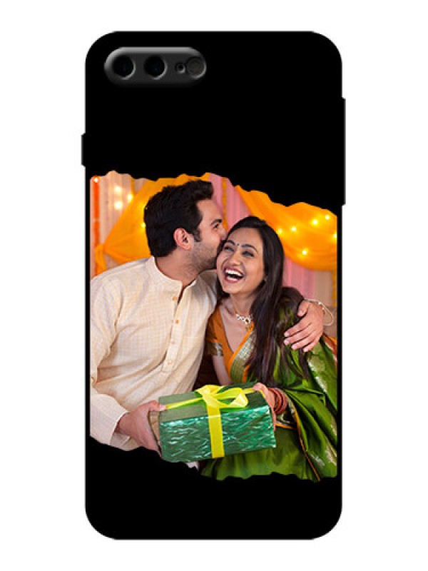 Custom iPhone 8 Plus Custom Metal Phone Case - Tear - Off Design