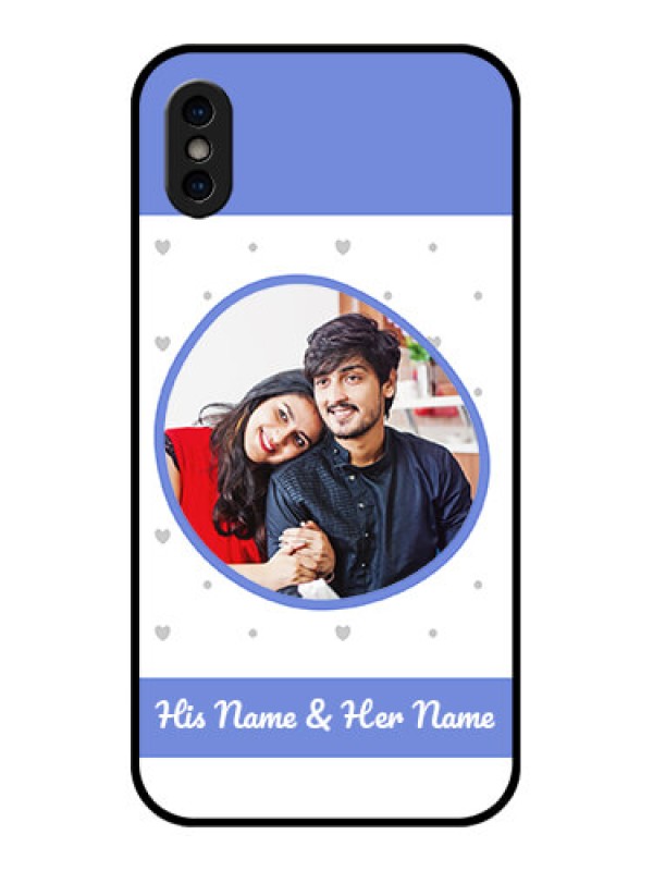 Custom iPhone XS Custom Metal Phone Case - Premium Mobile Case Design