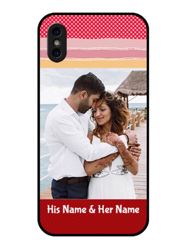 Custom iPhone XS Custom Metal Phone Case - Premium Case Design