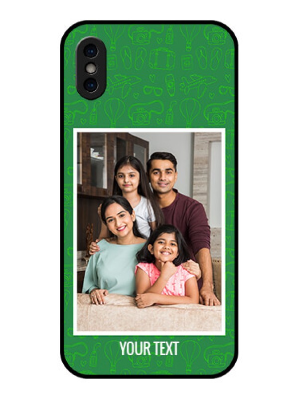 Custom iPhone XS Custom Metal Phone Case - Picture Upload Design