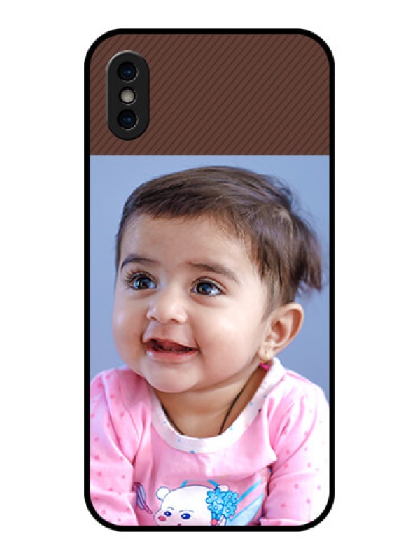 Custom iPhone XS Custom Metal Phone Case - Elegant Case Design