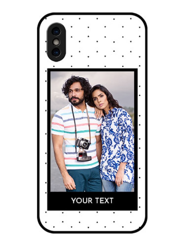 Custom iPhone XS Custom Metal Phone Case - Premium Design