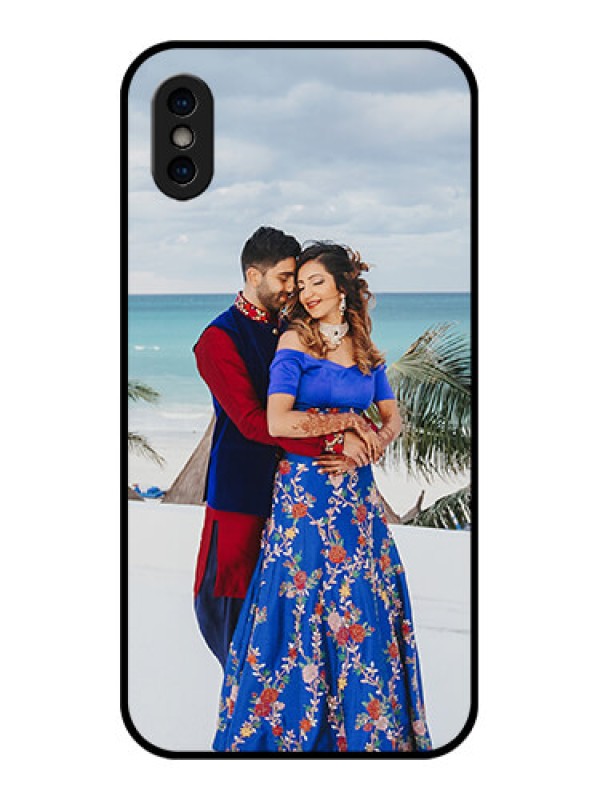 Custom iPhone XS Custom Metal Phone Case - Upload Full Picture Design