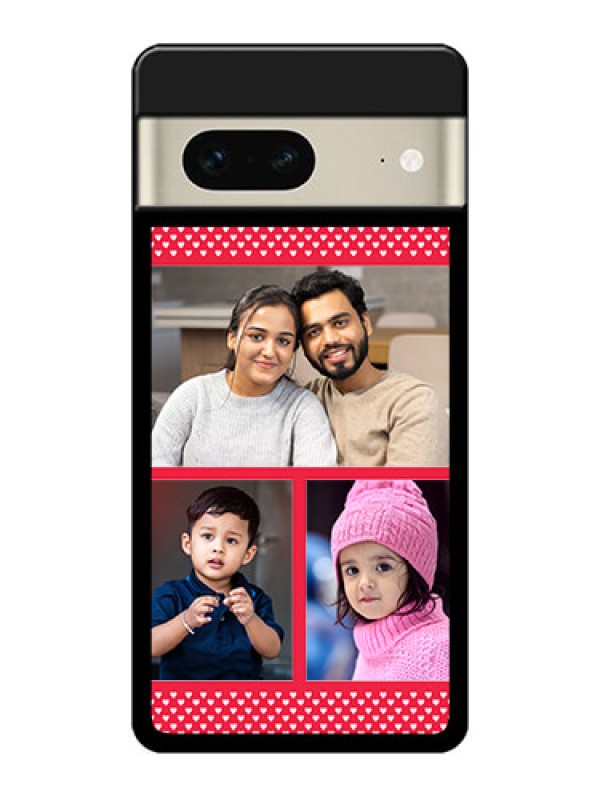 Custom Google Pixel 7 5G Custom Metal Phone CaseBulk Photo Upload Design