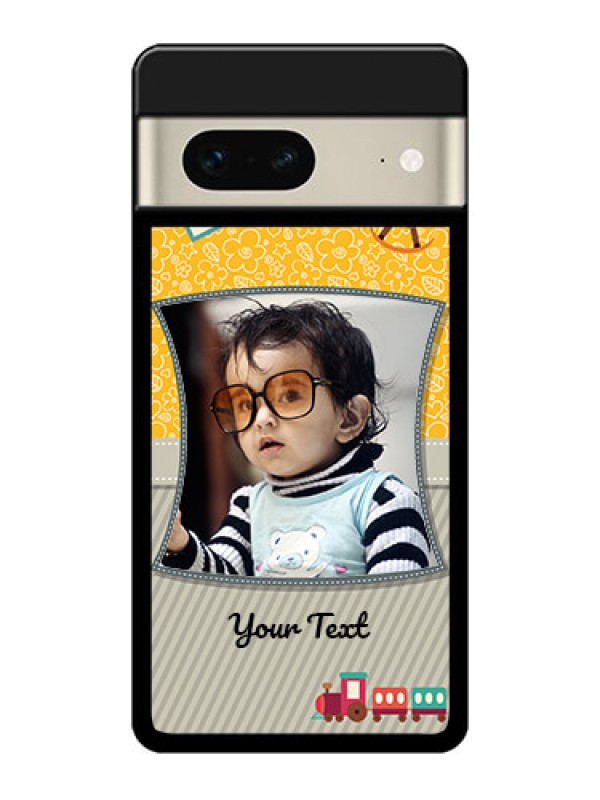Custom Google Pixel 7 5G Custom Metal Phone CaseBaby Picture Upload Design