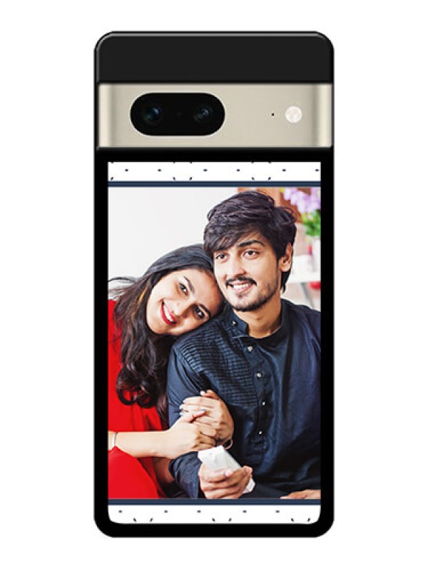 Custom Google Pixel 7 5G Custom Metal Phone CasePremium Dot Design