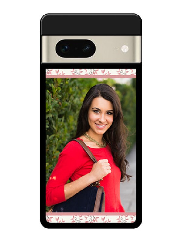Custom Google Pixel 7 5G Custom Metal Phone CaseStunning Floral Design