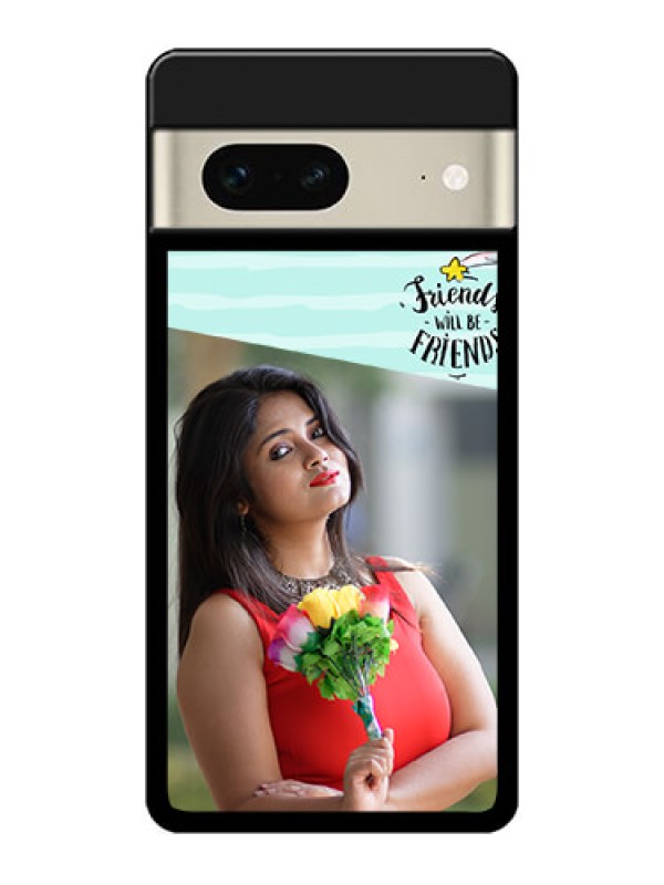 Custom Google Pixel 7 5G Custom Metal Phone CaseFriends Picture Icon Design