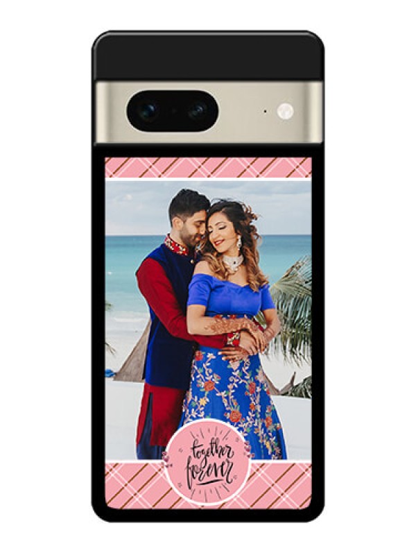 Custom Google Pixel 7 5G Custom Metal Phone CaseTogether Forever Design