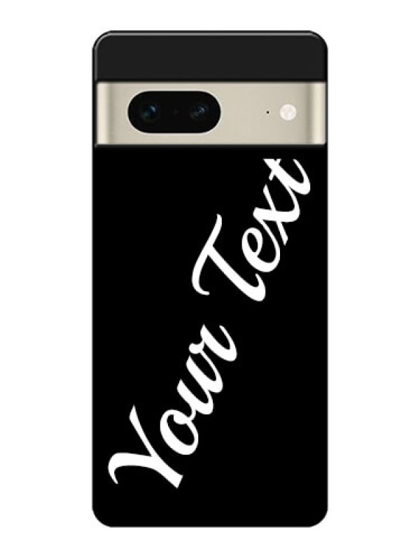 Custom Google Pixel 7 5G Custom Metal Phone CaseWith Your Name Design