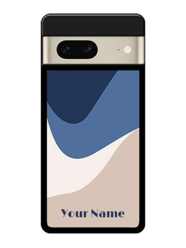 Custom Google Pixel 7 5G Custom Metal Phone CaseAbstract Drip Art Design