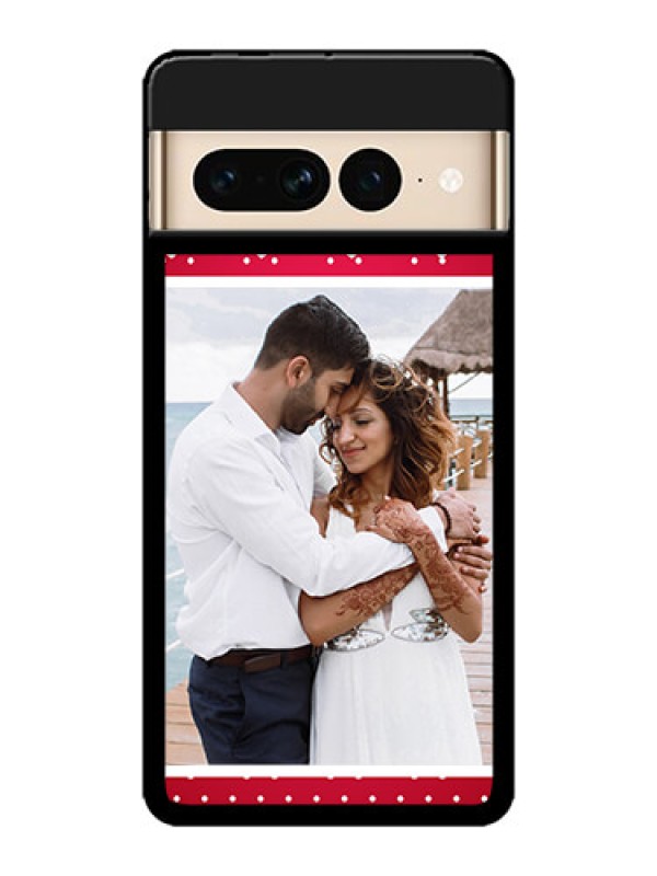 Custom Google Pixel 7 Pro 5G Custom Metal Phone CaseHearts Mobile Case Design