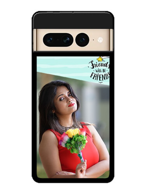 Custom Google Pixel 7 Pro 5G Custom Metal Phone CaseFriends Picture Icon Design