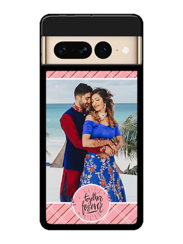 Custom Google Pixel 7 Pro 5G Custom Metal Phone CaseTogether Forever Design