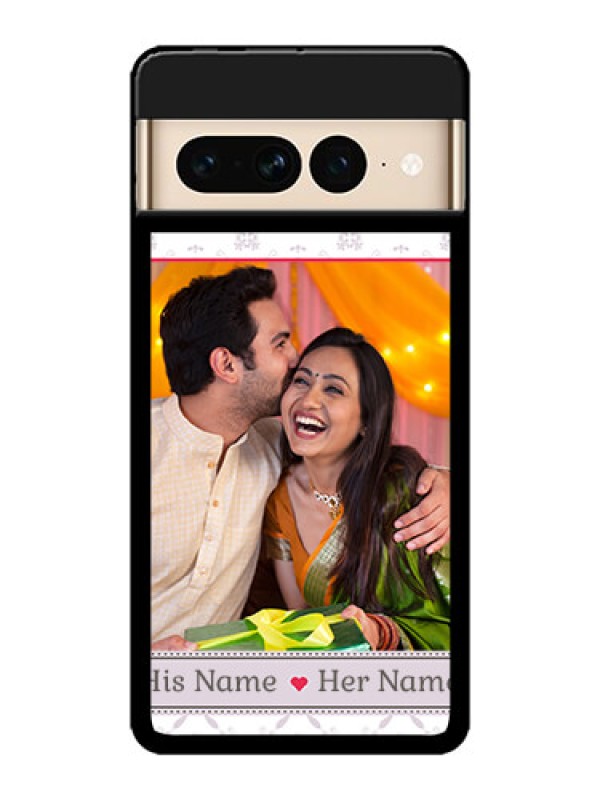 Custom Google Pixel 7 Pro 5G Custom Metal Phone CaseWith Photo And Ethnic Design