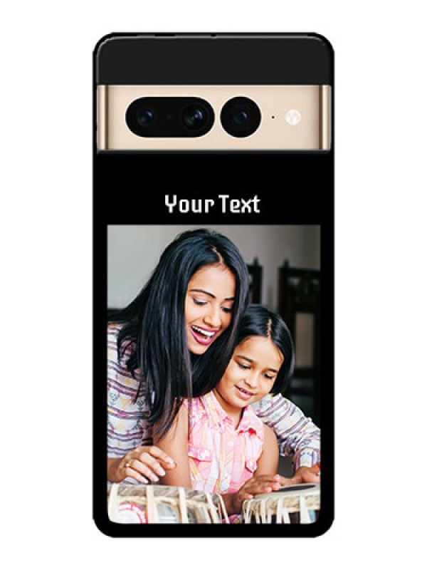Custom Google Pixel 7 Pro 5G Custom Metal Phone CasePhoto With Name Design