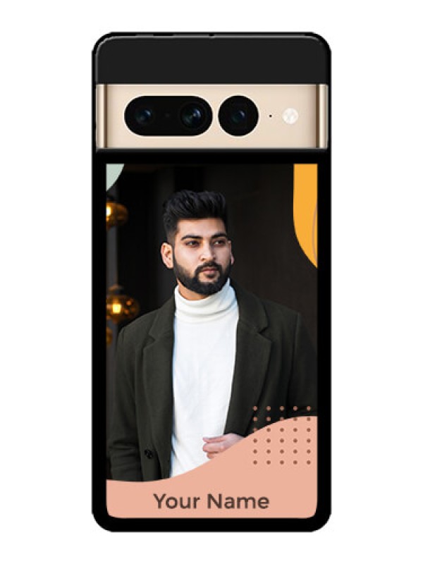 Custom Google Pixel 7 Pro 5G Custom Metal Phone CaseTri - Coloured Overlay Design