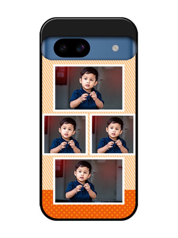 Custom Google Pixel 8A 5G Custom Metal Phone CaseBulk Photos Upload Design